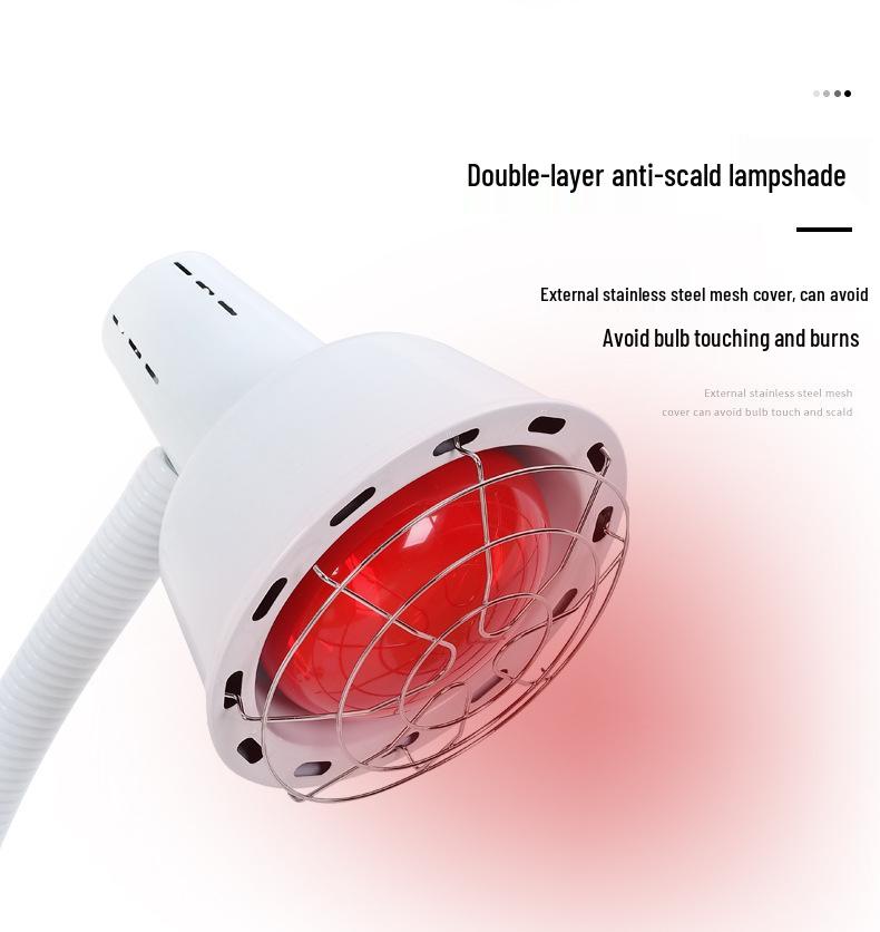 Hjem Elektrisk Skjønnhetssalong 275W Flyttbar Vertikal Hudforyngelse Varmelampe