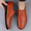 Men's Shoes Leather Formal Shoes for Men Oxfords Male Wedding Party Office Business Shoe