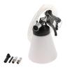 Pneumatic Brake Bleeder Fluid Replacement Tool Set for Car with 4 Master Cylinder Adapters for Single Person Brake Bleeding