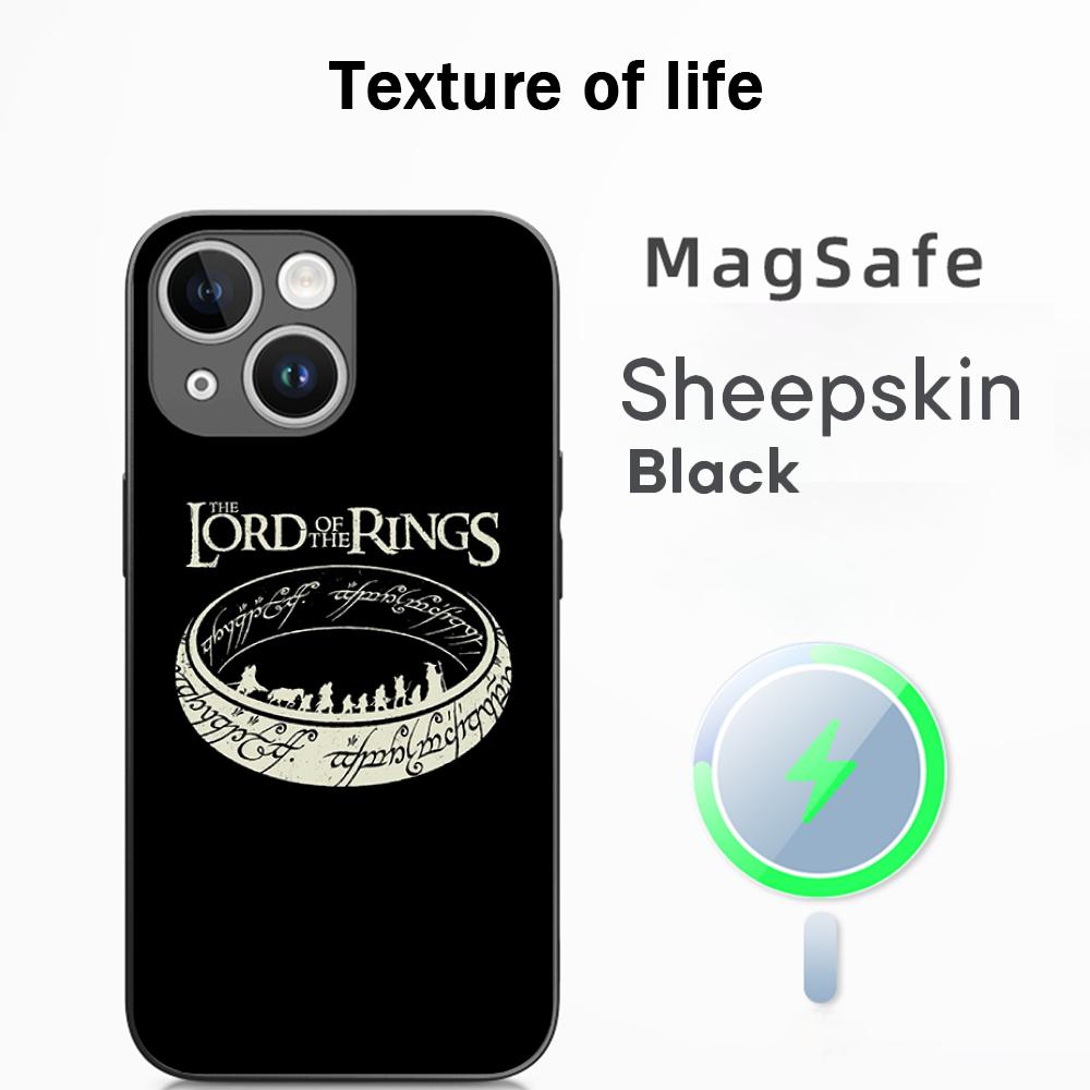 Lord R-rings Rohir-rim cool poster Phone Case For iPhone 17 16 15 14 13 12 Plus Pro Max High-end Luxury Magsafe Sheepskin