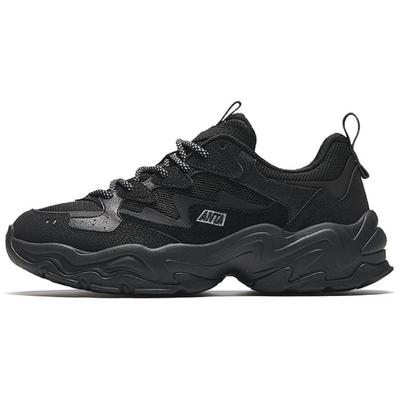 Scarpe da ginnastica Chunky da uomo Meteor Retro Dad Shoes Triple Black 112438855-3