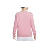 Nike Sportswear Club SS25 Fleece Logo Letter Crew Neck Long Sleeve Sweatshirt Women sweatshirt Element-Pink Stone-Flower HJ0981-699