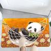 3D Panda Rug Floor Mat Rectangel Kitchen Living Room Rug Animal Carpet Non Slip Area Rugs Cute Carpets