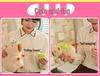 Snotty Bear Capybara Plush Toy: Cute Baseball Cap Keychain with Snap Bracelet