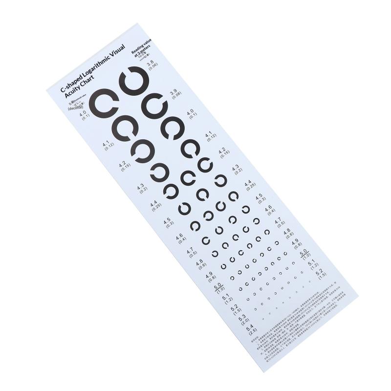 Near Vision Test Cards Vision Chart Decimal Broken C For Eye Exams | Medical/Optical Supplies