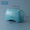 Tissue Box Table Napkin Rings Tissue Case Paper Box Container Bamboo Cartoon Cover Solid Storage Box Home Table Decoration