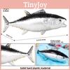 Large Mouth Bass Aquarium Fish Replica With Plastic Material For Home Aquarium Display