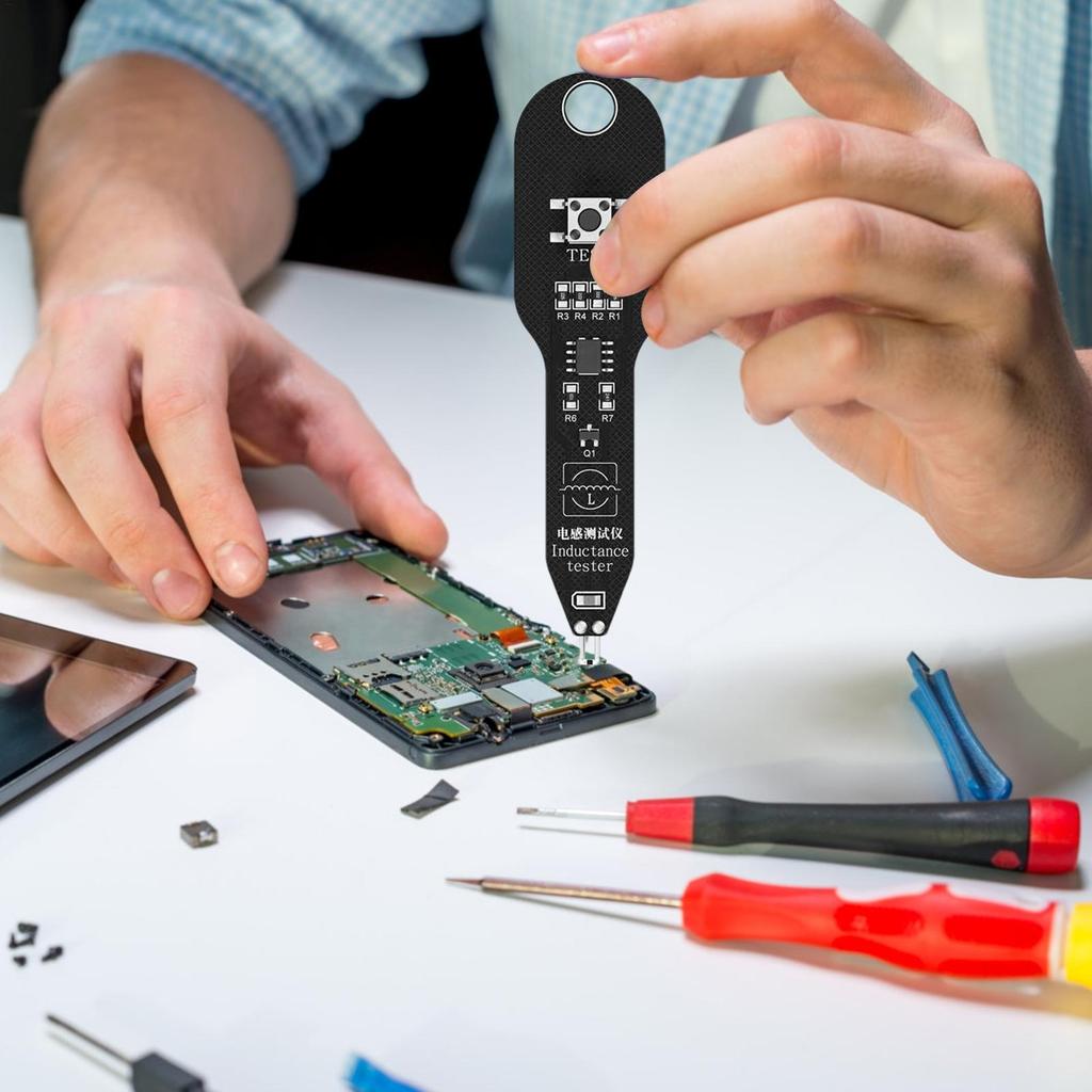 Motherboard-Spulenprüfer Induktor-Detektor-Werkzeug für PC/Telefon-Reparatur Elektromagnetische Induktion Schnelle Fehlerprüfung Reparaturwerkzeuge