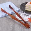 Wooden Clip Cooking Kitchen Tongs Food Bbq Tool Salad Bacon Steak Bread Cake