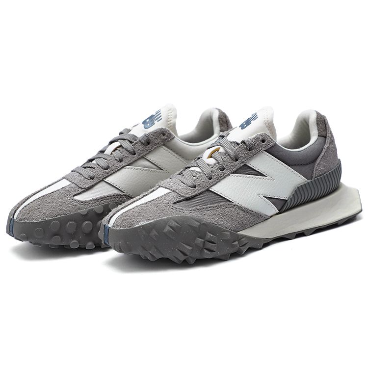 New Balance XC-72 Retro Cowhide Fabric Slip-Resistant Durable Lightweight Mid-Top Casual Running Shoes Unisex Sneaker Gray UXC72GG