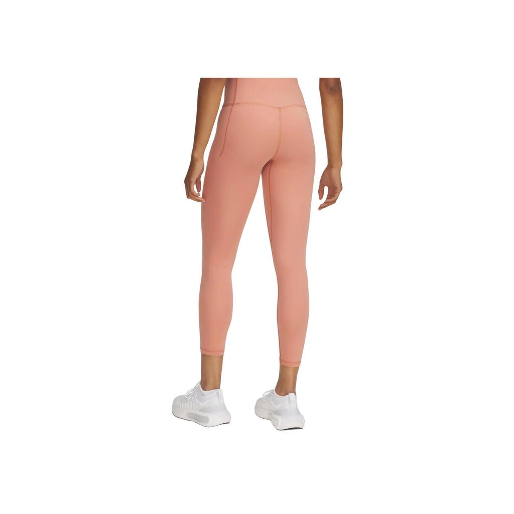 Under Armour Meridian Soft Series Slim Fit Versatile Training 3/4 Sports Pants Women bottoms Mocha-Rose 1382525-696