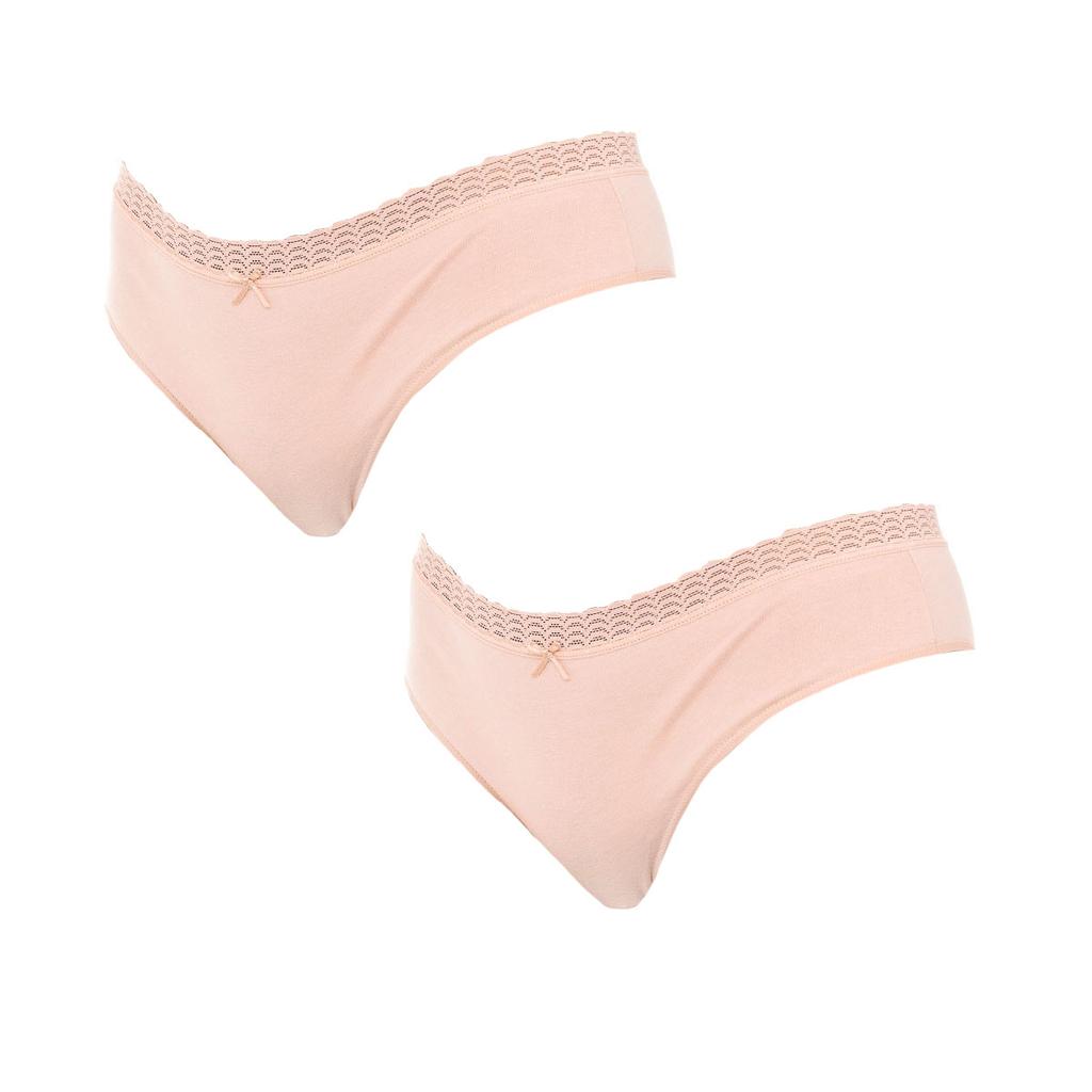 Pack-2 Braguitas Hipsters D09AK para Mujer