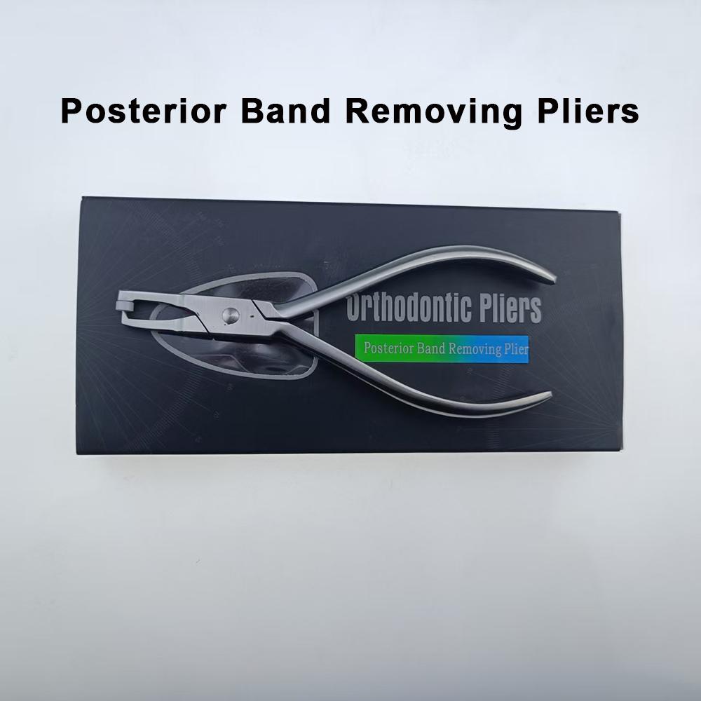 

1 Pc Dental Orthodontic Pliers Dental Orthodontic materials Removing/Placement Forceps Dentist Tools Posterior Band Removing Pliers