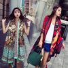 Ethnic Style Scarf, Sunscreen Shawl, Women's Summer Thin Style, Air Conditioner Silk Scarf, Fashionable Seaside Beach Scarf
