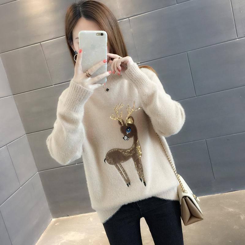 Sweater Female Autumn Winter Cashmere Knitted Women Sweater And Pullover Female Jumper Pull Femme