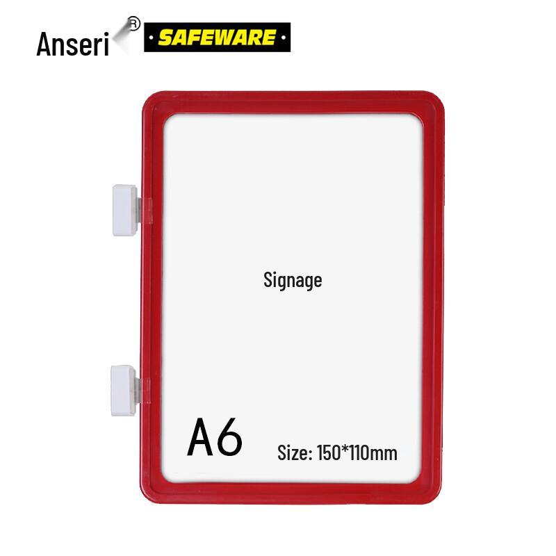 Ansell Strong Magnetic Shelf Information Sign (10-pack)