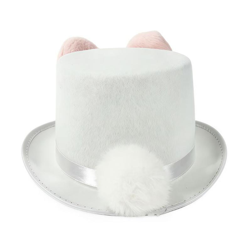Easter Unisex Top Hat Jazz Cabaret Hat Soft Cotton Fabric Perfect For Themed Parties Event