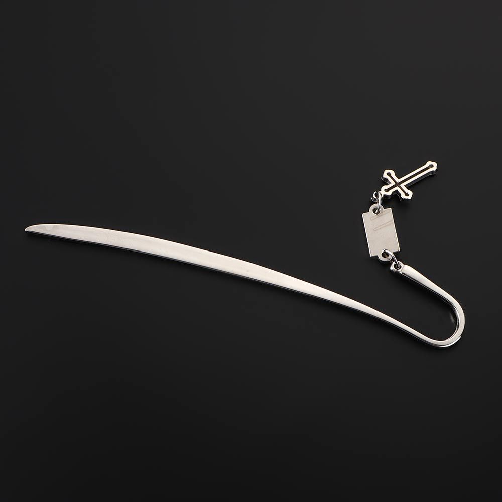 Cross Design Retro Vintage Metal Alloy Bookmark Document Book Mark Label DIY Fit For Gift School Office Decor