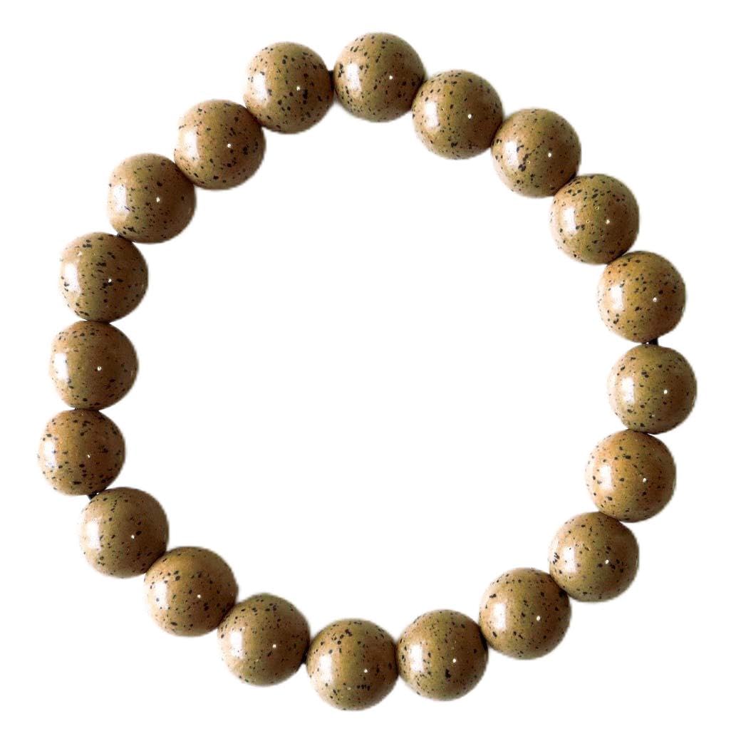 

Hokutolite Bracelet 10mm Negative Ion Inner Diameter [GOLD STONE] Orange, Taiwanese, Tested, Radium, Hokutolite, Approx. 16.5cm