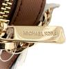 Michael Kors Jet Set Travel Medium Shoulder Bag Leather Brown Women 55H3RBN Used