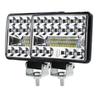 2Pcs 60W 3x5 Zoll Chrom Rechteckige LED Scheinwerfer Off-road Dach Suchscheinwerfer
