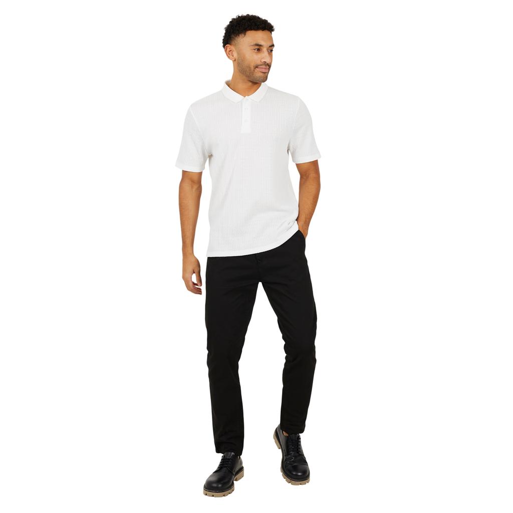 BRAVE SOUL Mens Armstrong Cotton Button Chinos