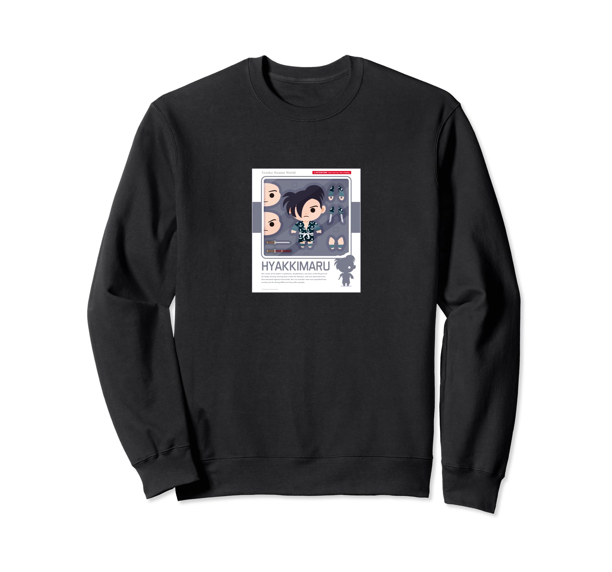 

Dororo Figure Package Style 2 (Hyakkimaru) (C) TEZUKA PRODUCTIONS Sweatshirt