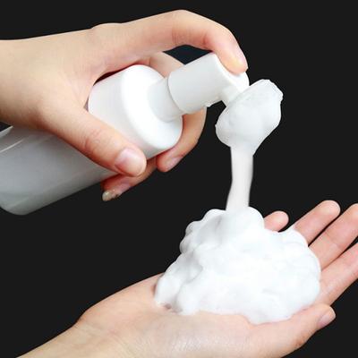 100/150/200ml Vazio Espuma Bomba De Espuma Garrafa Com Escova De Silicone Cabeça Tipo De Imprensa Rosto Limpeza Espuma Garrafas