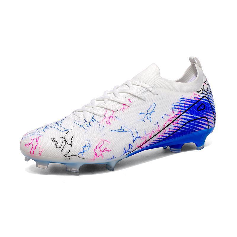 Flying Woven Football Shoes Men S Low-Top Spikes Broken Nails Student Youth Game Sports Shoes 35