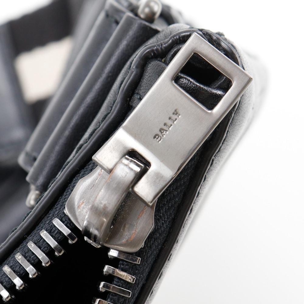 BALLY TAS Business bag 2WAYShoulder black leather mens Used