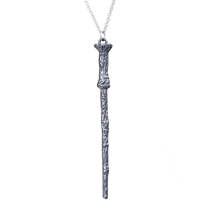 

Anime Cosplay Props Magic Wand Pendant Necklace Vintage Jewelry Accessories Gift
