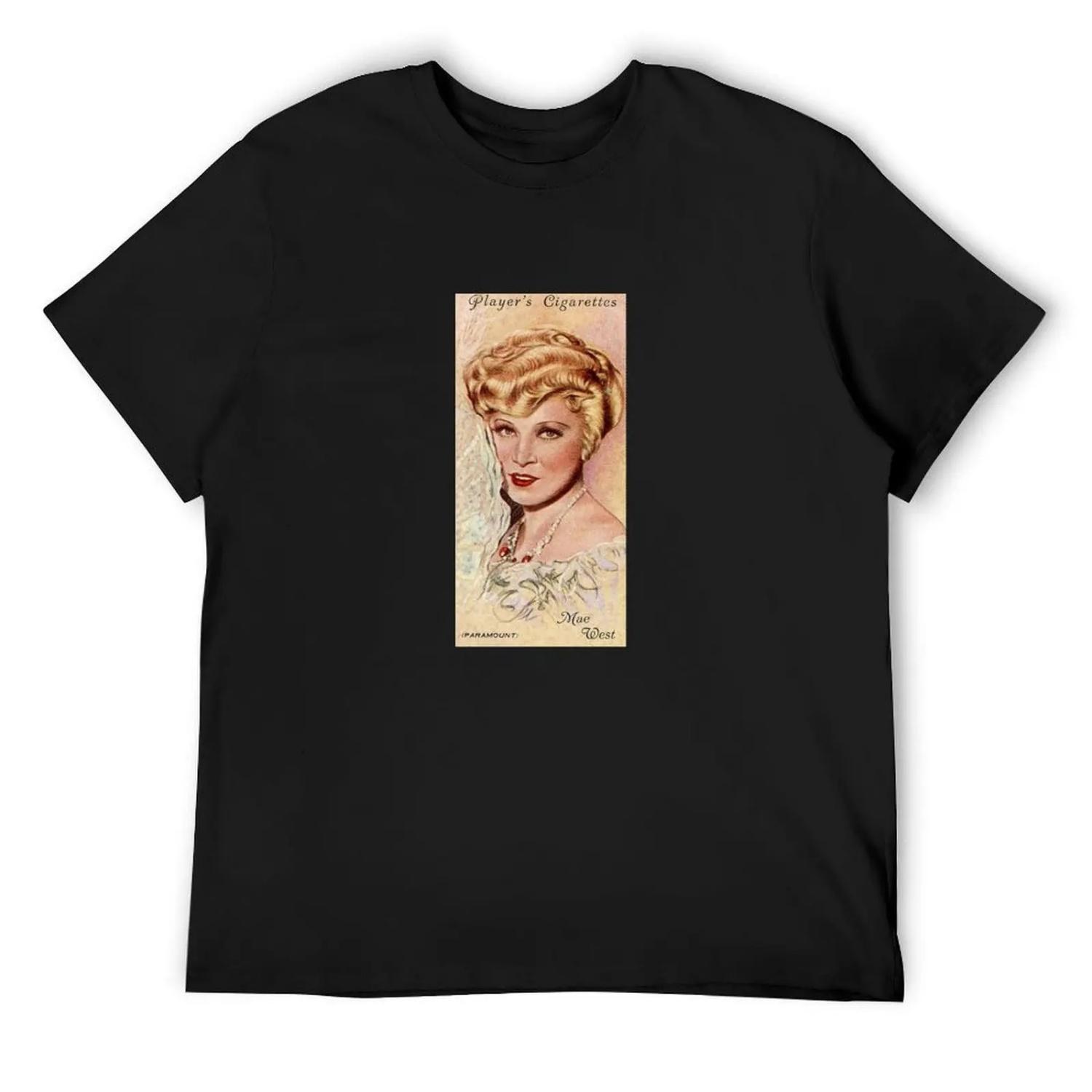 Mae West T-Shirt anime funny gifts shirts graphic cute clothes mens tall t shirts S
