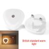 UK Light-Controlled Energy-Saving LED Night Light for Travel and Home