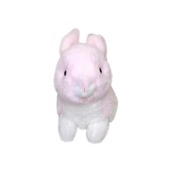 AURORA Plush Floppy Rabbit Crawling Pink