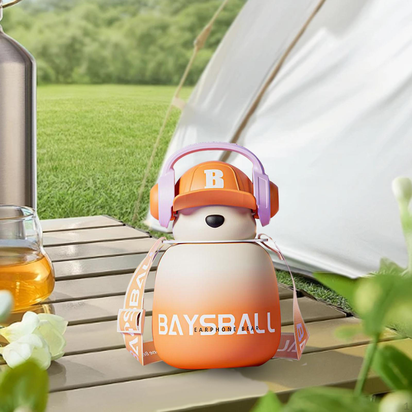 

Детская бутылка для воды, 22 унции, легко моется, детский кувшин, спортивный напиток на открытом воздухе оранжевый