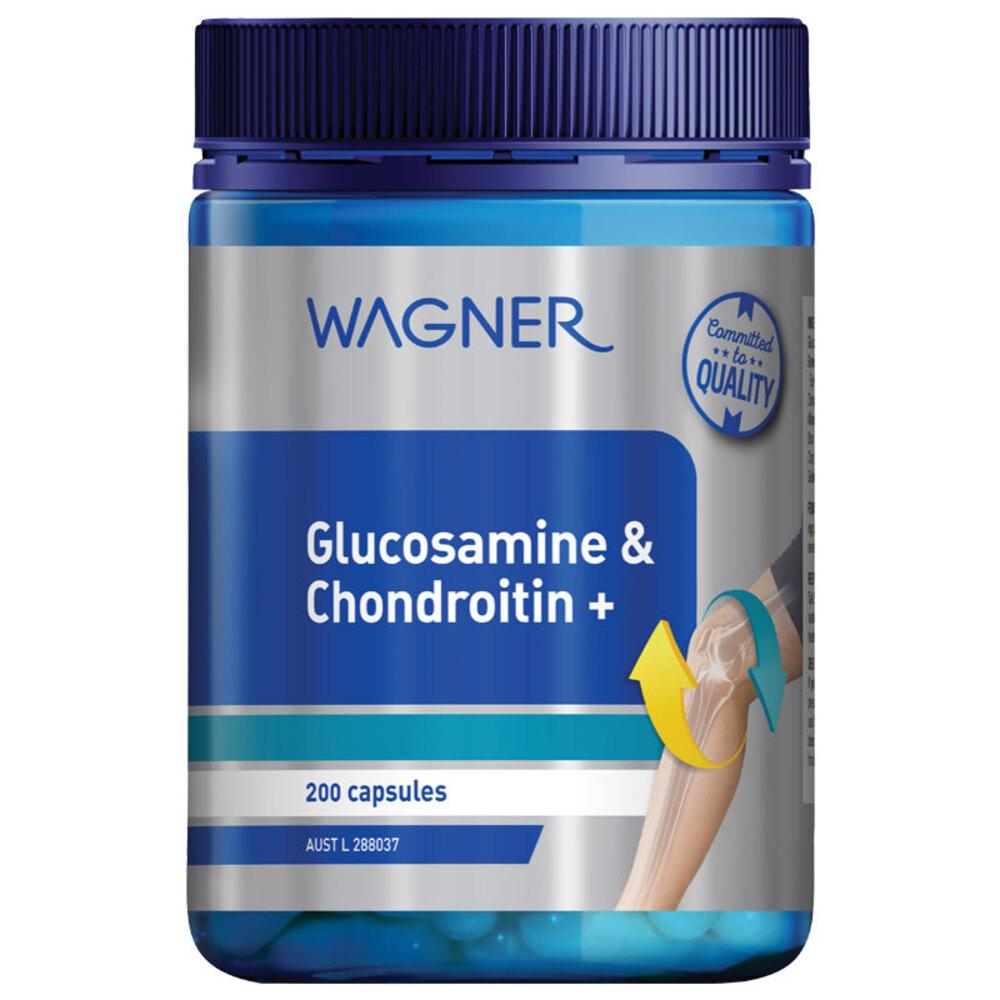Wagner Glucosamine & Chondroitin + 200 Capsules