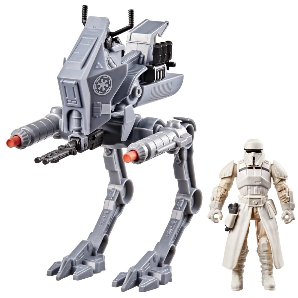 

Hasbro ЗВЕЗДНЫЕ ВОЙНЫ Мандалорец и Грогу ActionVerse Имперская Фигурка для Мальчиков Возраст G2840 AT-RT и Пилот, и Транспортное Средство, и Девочек, 4+, (аутентичный