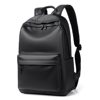 Trendiger Rucksack Herren Casual Wasserdicht Urban Schlicht Computerrucksack Mittelschule Schultasche