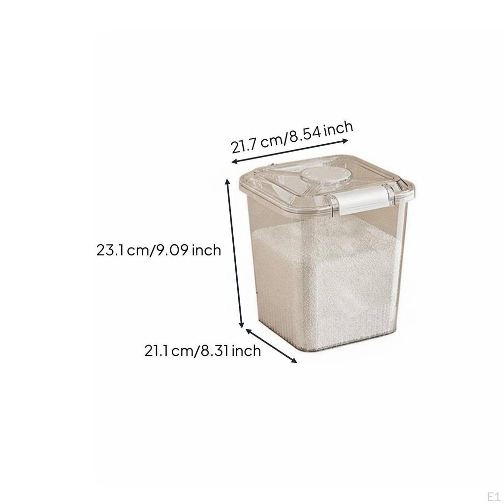 Rice Storage Container HumidityResistant Airtight Food Large Capacity Sealed Grain