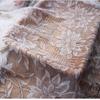 3 Meters Eyelash Lace Fabric,White Black Two-tone Eyelash Lace Trim Soft Red Skin Tone French Bilateral Flower Lace Fabric 150CM