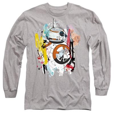 STAR WARS Unisex Adult BB-8 Abstract T-Shirt