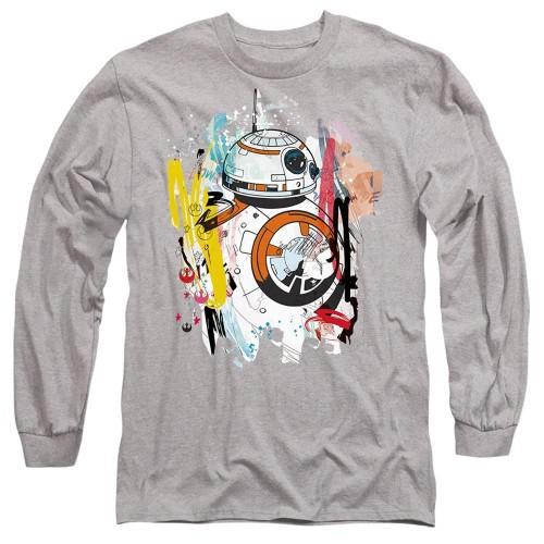 Star Wars Unisex Adult BB-8 Abstract T-Shirt