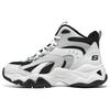 DLITES Textile, Synthetic Leather, Split Cow Leather Abrasion Resistant Abrasion Resistant High Top 168014-WBK