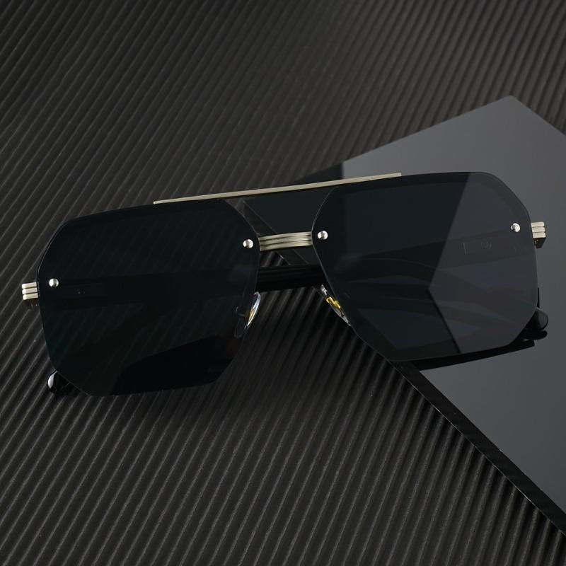 Classic Retro-style Unisex Fashion Glasses with A Neutral Metal Frame Suitable for Daily Wear and Gatherings Ideal Gift Choice