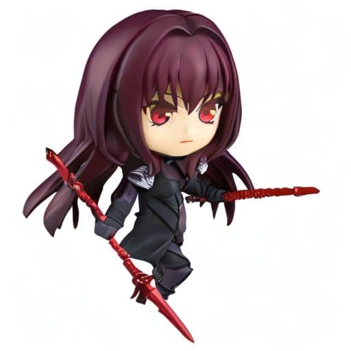 Figurină mobilă pictată în ABS și PVC, la scară largă, Nendoroid Fate/Grand Order Lancer/Scathach