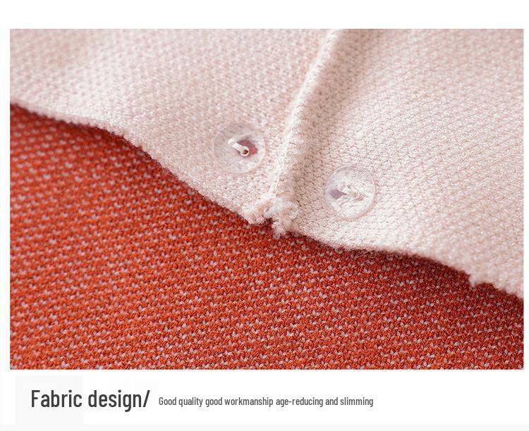 2025 New Style Autumn Knit Zip-Up Cardigan for Middle-Aged & Elderly Women