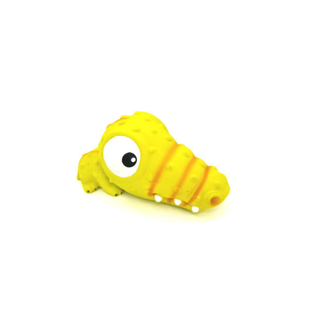 

Interactive Squeaky Dog Toy Durable Chew Plaything Teeth Grinding Pet Supplies for Puppy Small Medium Dogs New Arrival жёлтый