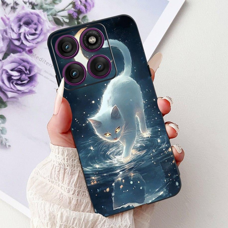 For Cover Motorola Moto Edge 60 Case Moto Edge 60 Pro Phone Cases Cool Dragon Carp Silicon Funda For Moto Edge60 Fusion 60s Capa