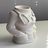1pcs Nurse Shaped Pen Holder – White Coat Design, PLA Desktop Decoration, Medical Student & Worker Gift