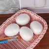 20 Pièces Oeufs en Mousse DIY Blanc Solide Oeufs de Pâques 6cm pour Festival Projets Créatifs Décoration de Fête Fournitures Mousse d'Oeuf
